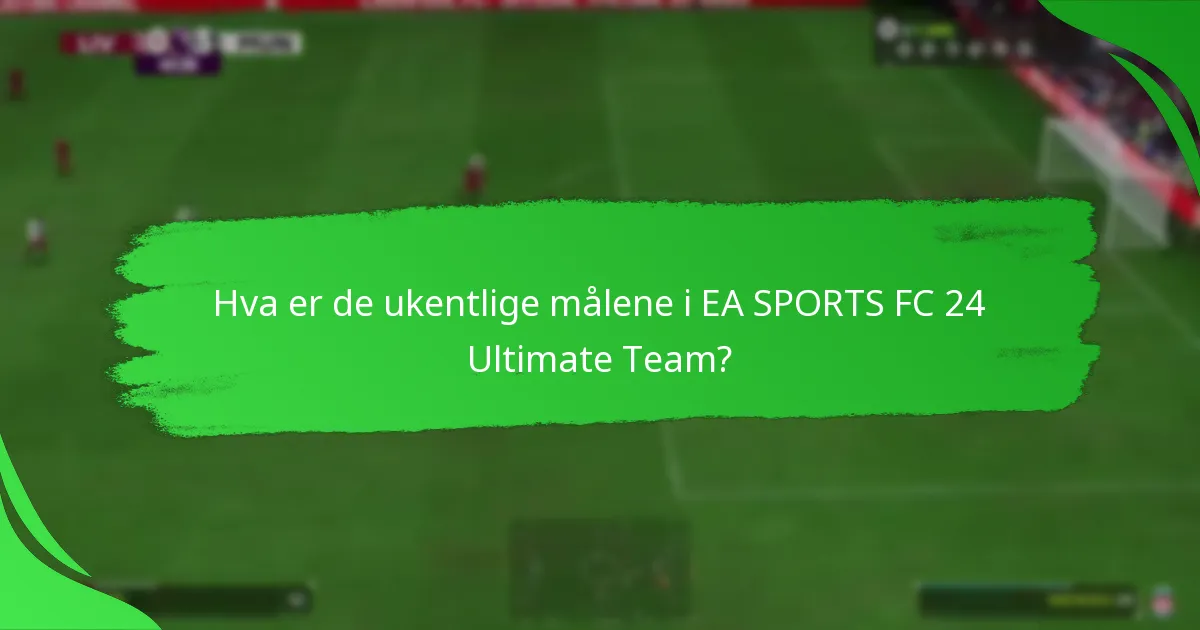 Hvilke milepæler kan oppnås gjennom ukentlige mål?