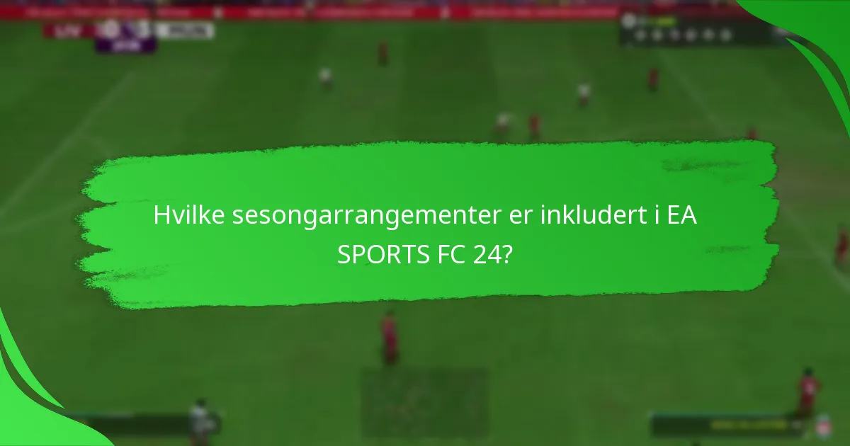 Hvilket innhold er inkludert i EA SPORTS FC 24 Event Promo Packs?